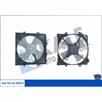 Ventilateur, refroidissement du moteur KALE OTO RADYATÖR [360075]