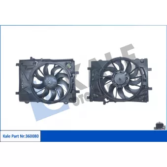 Ventilateur, refroidissement du moteur KALE OTO RADYATÖR [360080]