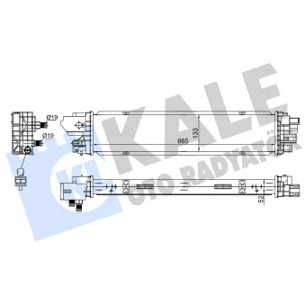 KALE OTO RADYATÖR 363990 - Radiateur basse température, intercooler