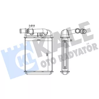 KALE OTO RADYATÖR 370660 - Système de chauffage