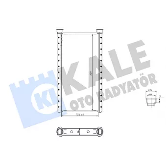 KALE OTO RADYATÖR 370680 - Système de chauffage