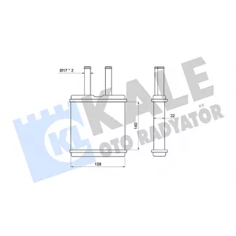 KALE OTO RADYATÖR 370685 - Système de chauffage