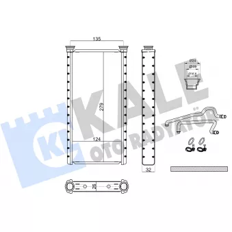 KALE OTO RADYATÖR 370750 - Système de chauffage