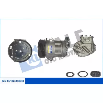KALE OTO RADYATÖR 418940 - Compresseur, climatisation