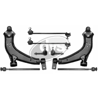 Jeu de bras, suspension de roue DYS 29-23733 pour CITROEN BERLINGO 1.8 i - 90cv