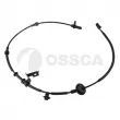 Capteur, vitesse de roue arrière gauche OSSCA [67052]