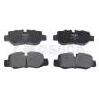 Jeu de 4 plaquettes de frein avant OSSCA [67408]