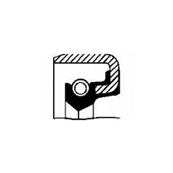 Bague d'étanchéité système SPI, pompe d'injection SKT OEM 93160144