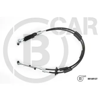 B CAR 001AR127 - Tirette à câble, boîte de vitesse manuelle