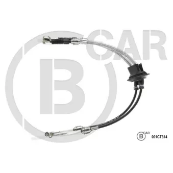 B CAR 001CT314 - Tirette à câble, boîte de vitesse manuelle