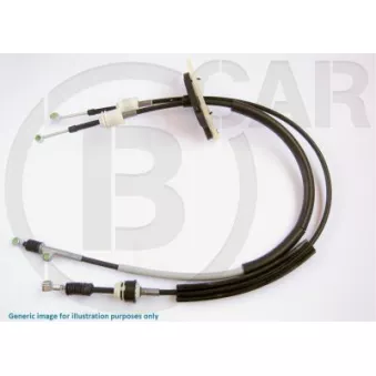 Tirette à câble, boîte de vitesse manuelle B CAR [001CT334]