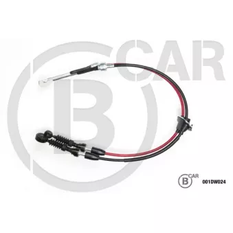 B CAR 001DW024 - Tirette à câble, boîte de vitesse manuelle