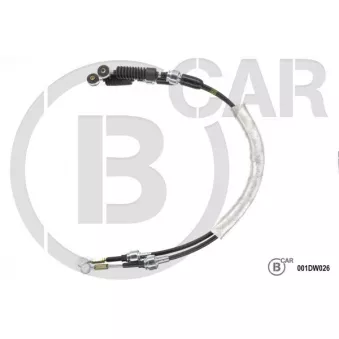 B CAR 001DW026 - Tirette à câble, boîte de vitesse manuelle