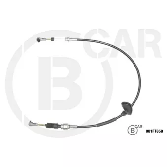 B CAR 001FT858 - Tirette à câble, boîte de vitesse manuelle