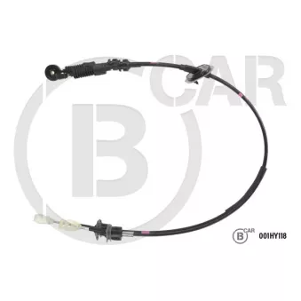 B CAR 001HY118 - Tirette à câble, boîte de vitesse manuelle