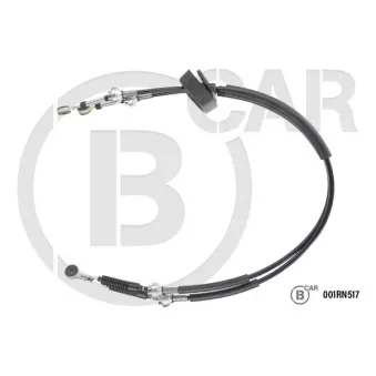 B CAR 001RN517 - Tirette à câble, boîte de vitesse manuelle