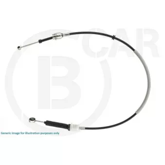 B CAR 001RN553 - Tirette à câble, boîte automatique