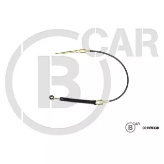 Tirette à câble, boîte de vitesse manuelle B CAR [001VW330]