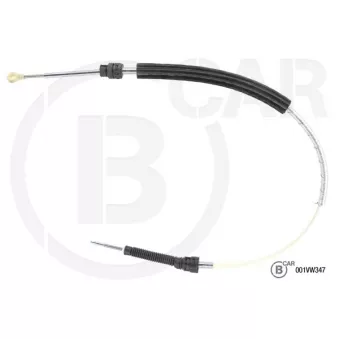 B CAR 001VW347 - Tirette à câble, boîte de vitesse manuelle