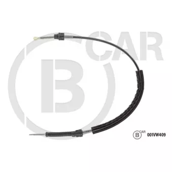 B CAR 001VW409 - Tirette à câble, boîte de vitesse manuelle