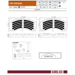 Jeu de 4 plaquettes de frein avant DANBLOCK [DB 2924682]