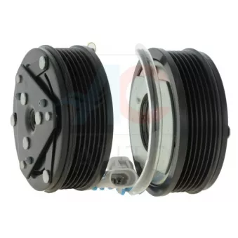 Embrayage magnétique, pour compresseurs de climatisation ACAUTO AC-06DL20 pour OPEL COMBO 1.7 DI 16V - 65cv