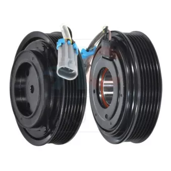 Embrayage magnétique, pour compresseurs de climatisation ACAUTO AC-06SD14 pour SAAB 95 2.2 TiD - 120cv