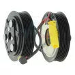 Embrayage magnétique, pour compresseurs de climatisation ACAUTO [AC-06SS04]