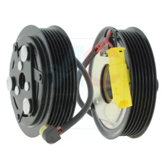 Embrayage magnétique, pour compresseurs de climatisation ACAUTO AC-06SS04 pour CITROEN JUMPY 2.0 BlueHDi 150 - 150cv