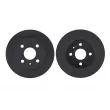 ZentParts Z06017 - Jeu de 2 disques de frein avant