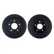 ZentParts Z06052 - Jeu de 2 disques de frein avant