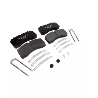ZentParts Z07205 - Jeu de 4 plaquettes de frein avant