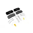 Jeu de 4 plaquettes de frein ZentParts [Z07206]