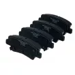 ZentParts Z07227 - Jeu de 4 plaquettes de frein avant