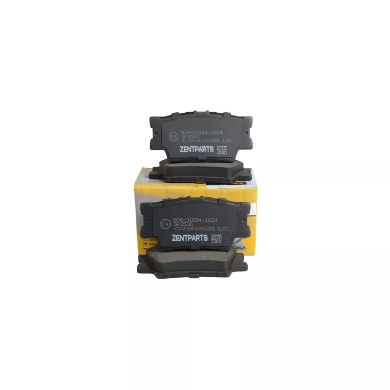 Jeu de 4 plaquettes de frein avant ZentParts Z07235 - Visuel 2