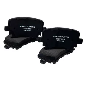 ZentParts Z07239 - Jeu de 4 plaquettes de frein avant