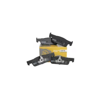ZentParts Z07247 - Jeu de 4 plaquettes de frein avant