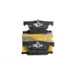 ZentParts Z07247 - Jeu de 4 plaquettes de frein avant