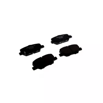 ZentParts Z07254 - Jeu de 4 plaquettes de frein avant