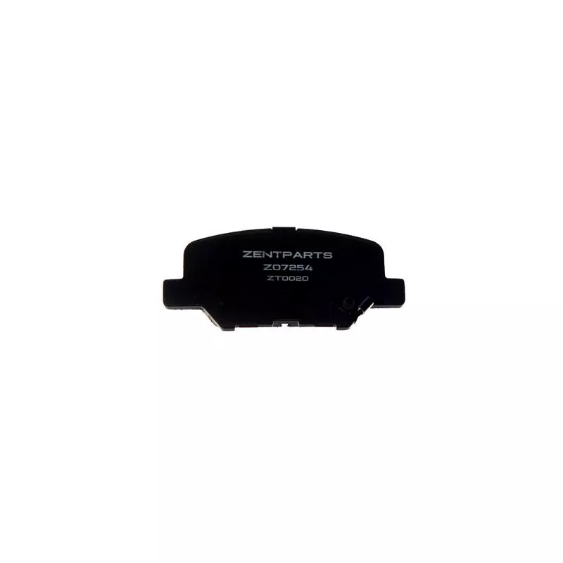 Jeu de 4 plaquettes de frein avant ZentParts Z07254 - Visuel 1