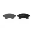 ZentParts Z07275 - Jeu de 4 plaquettes de frein avant