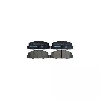 ZentParts Z07276 - Jeu de 4 plaquettes de frein avant
