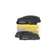 ZentParts Z07276 - Jeu de 4 plaquettes de frein avant