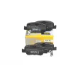 ZentParts Z07282 - Jeu de 4 plaquettes de frein avant