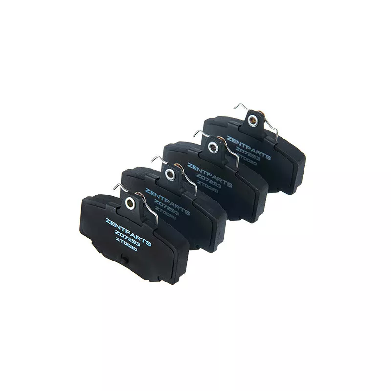 Jeu de 4 plaquettes de frein avant ZentParts Z07293 - Visuel 2