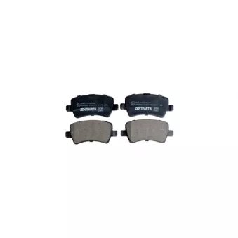 ZentParts Z07309 - Jeu de 4 plaquettes de frein avant