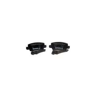ZentParts Z07324 - Jeu de 4 plaquettes de frein avant