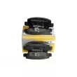 ZentParts Z07324 - Jeu de 4 plaquettes de frein avant