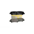 ZentParts Z07324 - Jeu de 4 plaquettes de frein avant