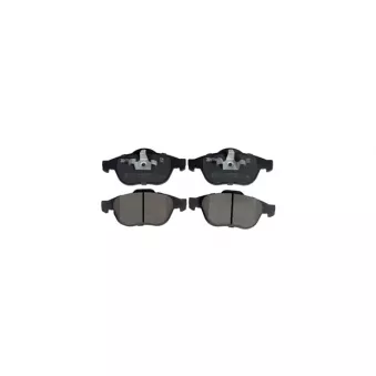 ZentParts Z07366 - Jeu de 4 plaquettes de frein avant